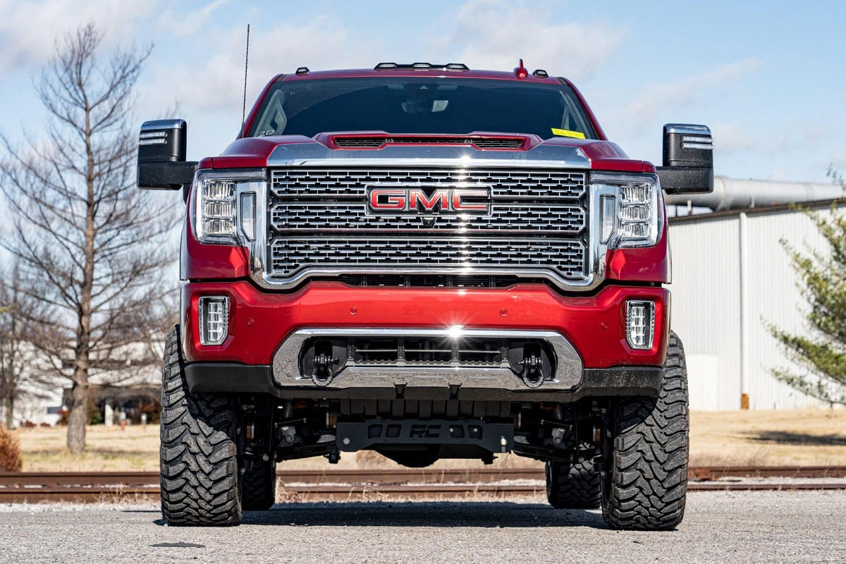 GMC Sierra 2500 HD Suspension Lift Kit - Rough Country - 5-Inch Non-Torsion Drop - '20-'25